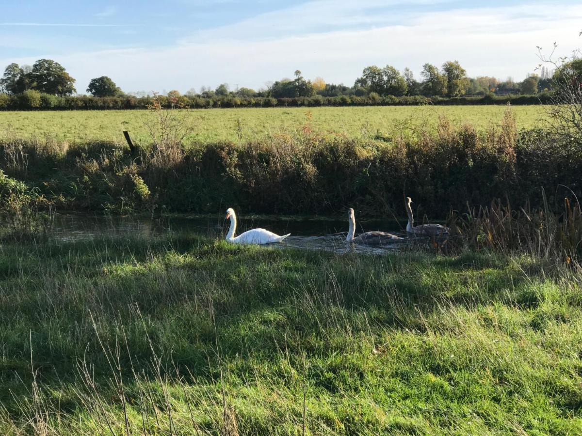 סירנססטר Tupenny Cottage, Old Mill Farm, Cotswold Water Park מראה חיצוני תמונה