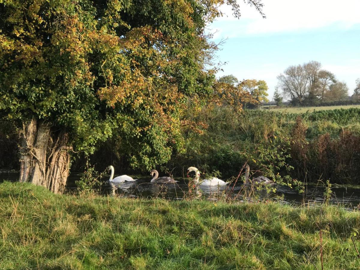 סירנססטר Tupenny Cottage, Old Mill Farm, Cotswold Water Park מראה חיצוני תמונה